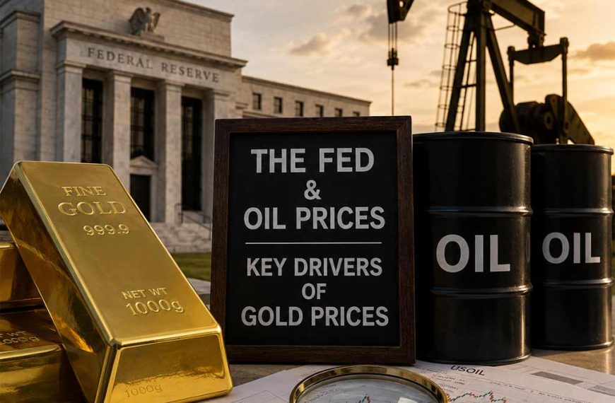 The Fed dan Harga Minyak Jadi Penentu Utama Arah Emas Global